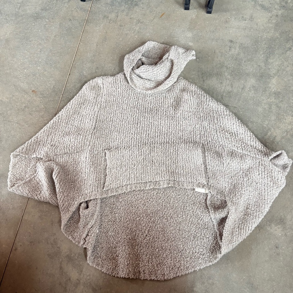 Cozy Gray Turtleneck Sweater